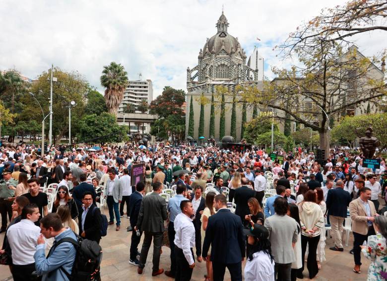 Así está el panorama para la posesión de Federico Gutiérrez. FOTO MANUEL SALDARRIAGA