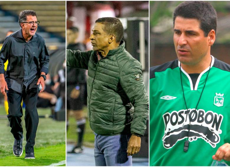 El cuadro verde no tiene un entrenador colombiano desde que Jhon Bodmer dejó la dirección técnica del equipo. Juan Carlos Osorio es uno de los más opcionados. FOTOS: MANUEL SALDARRIAGA, JAIME PÉREZ Y EL COLOMBIANO