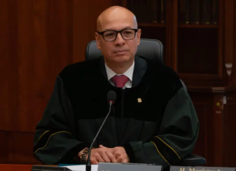 Iván Mauricio Lenis Gómez, venía de ser el vicepresidente de la corporación. FOTO: Corte Suprema