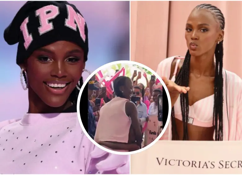 La joven modelo colombiana de 18 años ha desfilado para casas de lujo como Louis Vuitton, Gucci, Dior y Prada durante este 2025, además de participar en el prestigioso Victoria’s Secret Fashion Show. FOTO: Captura video de redes sociales y @lavalentinacastro