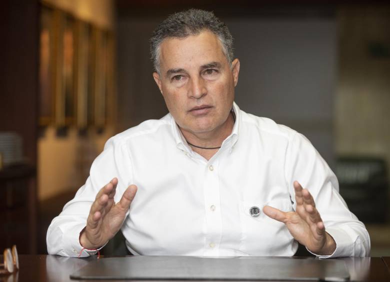 Gobernador de Antioquia, Aníbal Gaviria Correa. Foto: Esneyder Gutiérrez