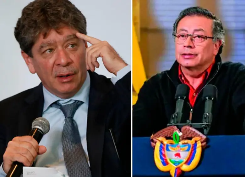 El presidente de la Andi, Bruce Mac Master, se fue lanza en ristre en contra del presidente de la república, Gustavo Petro. Foto: COLPRENSA.