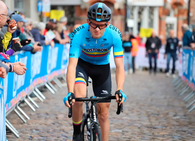 Germán Darío Gómez retomará su carrera en Europa. FOTO FEDECICLISMO
