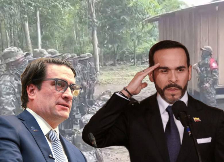 El ministro de Justicia, Iván Cancino, habló de la política de sometimiento del Gobierno. Dijo que sería “sin impunidad”. FOTOS: Colprensa MinJusticia