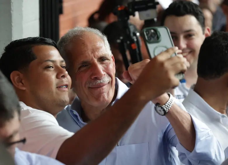 Nasry “tito” Asfura, el favorito de Trump para las elecciones en el país centroamericano. FOTO: AFP.