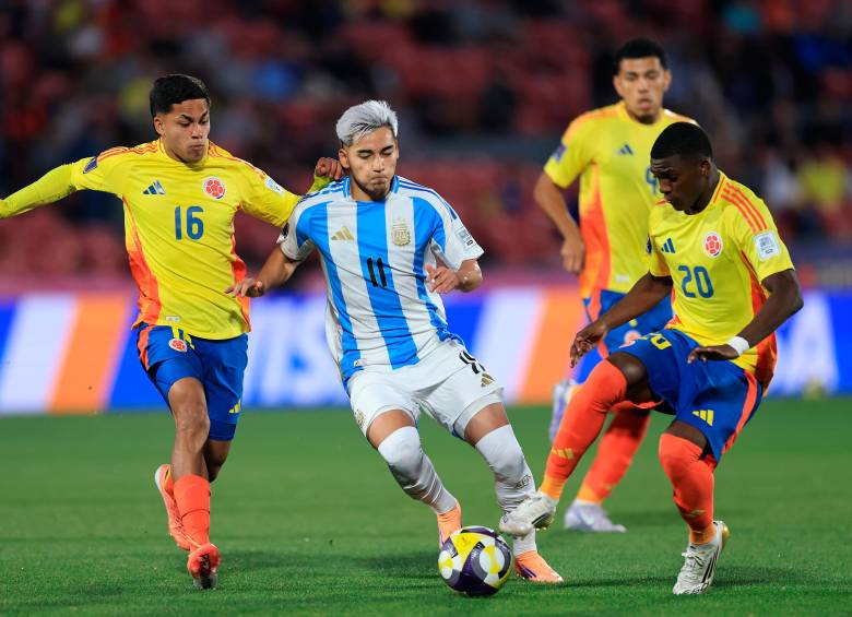 Colombia perdió por la mínima diferencia ante Argentina en la semifinal del Mundial Sub 20. FOTO: GETTY