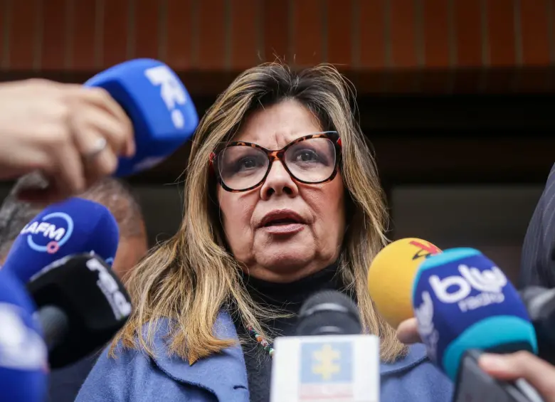 La fiscal Luz Adriana Camargo cumplió una cita en la Corte Suprema de Justicia. Foto: Colprensa