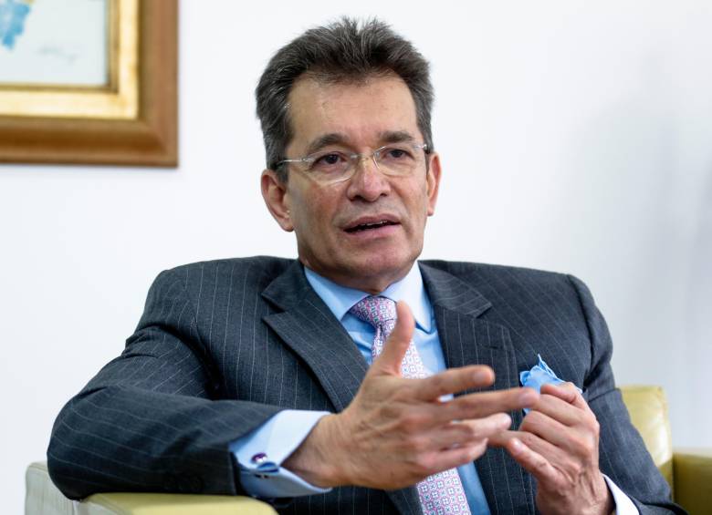 Javier Díaz, presidente de Analdex, señaló que Colombia necesita una hoja de ruta exportadora que permita aumentar la competitividad y rentabilidad de las empresas nacionales. FOTO EL COLOMBIANO. 