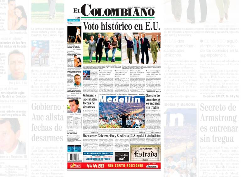 Un día como hoy 3 de noviembre
