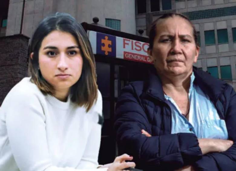 Laura Sarabia y Marelbys Meza niñera sometida a polígrafo. Foto: Colprensa y captura de video