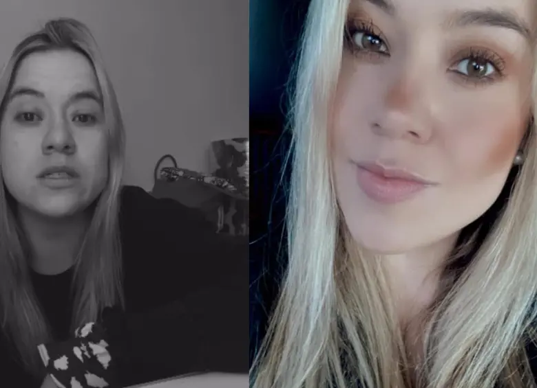 La joven afirma que fue abandonada en la calle 127 con carrera Séptima tras quedar inconsciente en un vehículo por aplicación. FOTO: Tomada de Instagram @valeriegutierrezg.