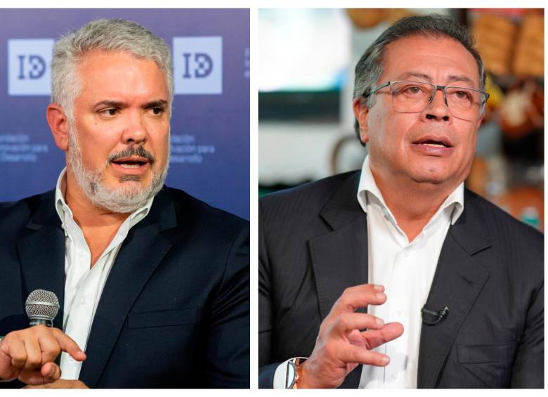 Petro y Duque ya han protagonizado enfrentamientos por asuntos como el ‘fast track’ o la situación fiscal del país. FOTO: @IvanDuque/Presidencia