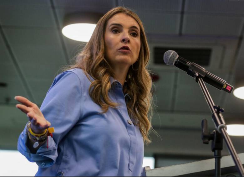 La candidata y senadora aseguró que tiene conocimiento de que posiblemente sus comunicaciones han sido interceptadas por un tercero. Foto: Colprensa. 