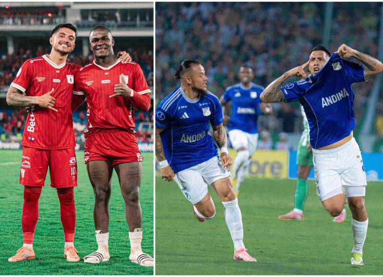 Por Colombia, Millonarios y América de Cali tendrán la oportunidad de luchar por alcanzar la “otra mitad de la gloria”. FOTO: Tomada de redes sociales @ y @AmericadeCali