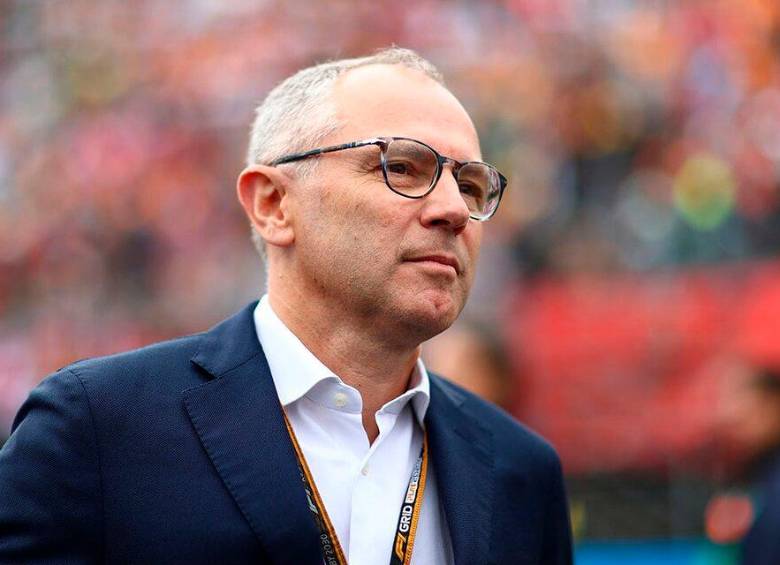 Stefano Domenicali, presidente de la Fórmula Uno. FOTO: AFP