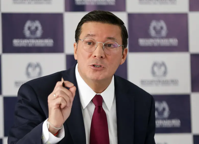 Hernán Penagos en cabeza de la Registraduría Nacional es el encargado de velar por el correcto desarrollo de las elecciones. Foto: Colprensa - Catalina Olaya