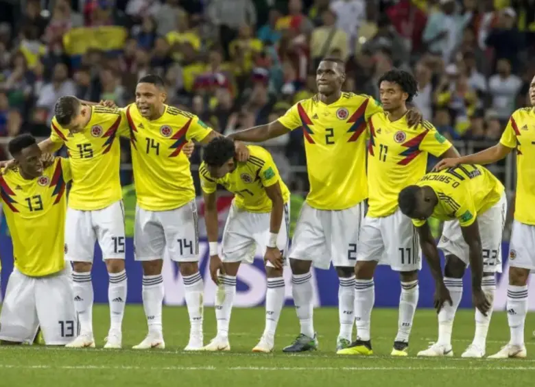 El rostro de los jugadores luego de la tanda de penales ante Inglaterra en Rusia 2018. FOTO: AFP