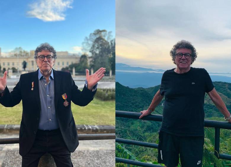 El artista Piero fue recibido en Colombia desde inicios de los 80. A partir de ahí, visitaba al país de forma constante. Fotos: @pierocantautor