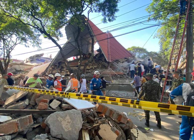 Cali es una de las ciudades más afectadas por el terremoto. Foto: El Colombiano