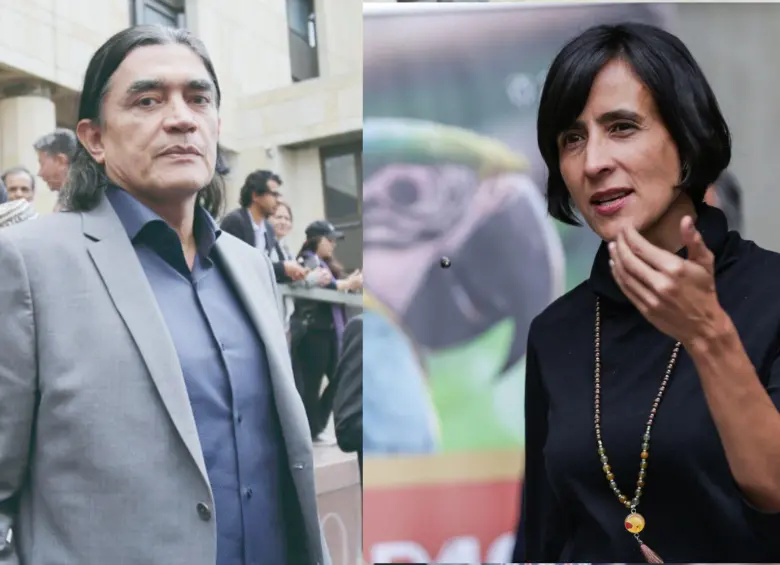Gustavo Bolívar y Susana Muhamad invitaron a no poner trabas en la entrega de avales de cara a las elecciones del 2026. Fotos: Colprensa