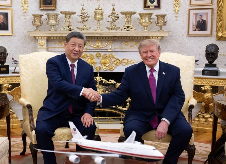 Donald Trump recibió a Xi Jinping en la Casa Blanca y sostuvieron una reunión de más de tres horas. Foto: Xinhua