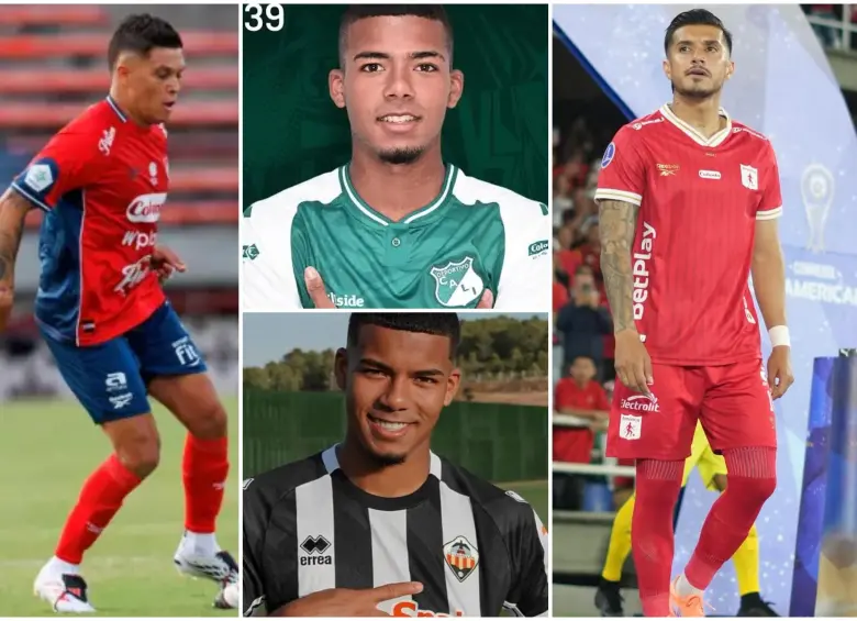 Otros de los jugadores más caros del FPC. Matías Orozco era uno de los de mayor valor, pero fue recientemente vendido. FOTO: Camilo Suárez, redes sociales Deportivo Cali, @morozco_10 y @yeisonguzman_17