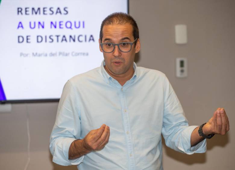 Según Andrés Vásquez, CEO de Nequi, la pandemia aceleró el crecimiento de la plataforma. FOTO esneyder gutiérrez