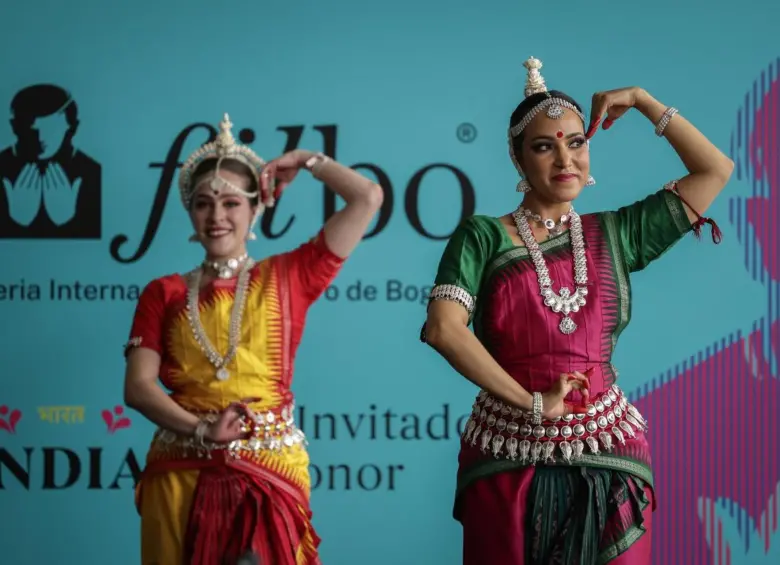 Un pabellón en Corferias será el epicentro donde la danza Bharatanatyam y las letras de Nobel como Tagore se encontrarán con el público colombiano en una cita histórica. FOTO: Tomada de redes sociales @mincultura