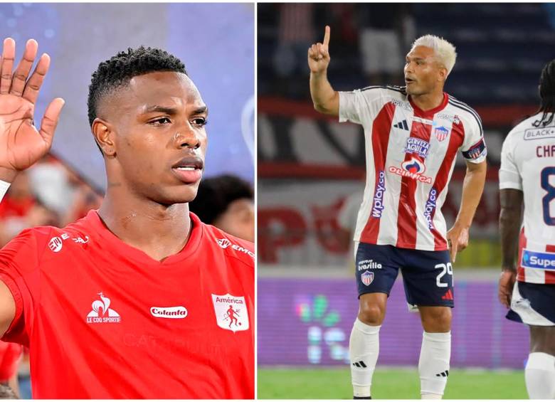 Jean Pestaña afirma que Teófilo Gutiérrez influyó en la decisión del árbitro para validar autogol. Foto: Colprensa y @AmericadeCali. 