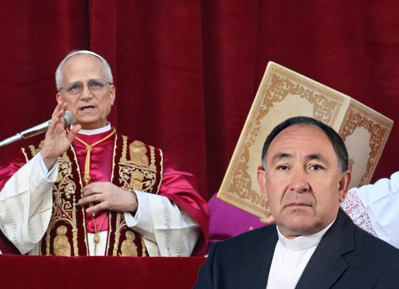 El papa León XIV ya ha hecho varias designaciones en Brasil, Argentina, España y otros países. Esta es la primera en Colombia. Fotos: Xinhua y Conferencia Episcopal