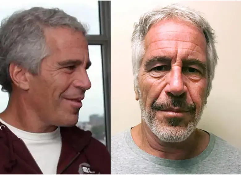 El multimillonario Jeffrey Epstein durante su estancia en la cárcel de Manhattan. FOTO: GETTY Y DEPARTAMENTO DE JUSTICIA