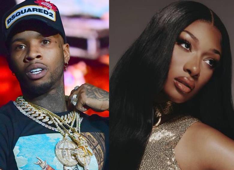 El rapero Tony Lanez, le disparó a la cantante después de una fiesta en la casa de otra artista famosa. FOTO: Redes sociales de Tory Lanez y Megan Thee Stallion