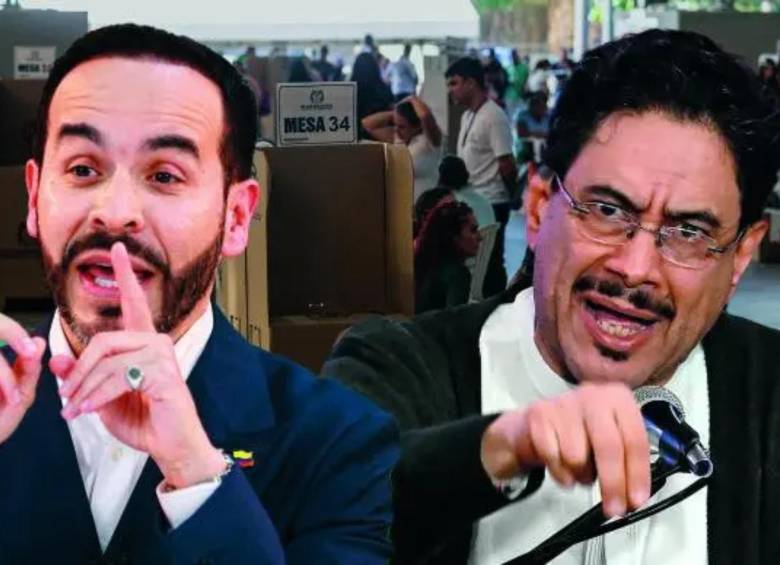 Los resultados definitivos de la Registraduría Nacional revelaron que la segunda vuelta presidencial no alteró la división geográfica del país, sino que profundizó las mayorías de cada candidato en sus respectivos fortines políticos. FOTO: Registraduria Nacional y Colprensa