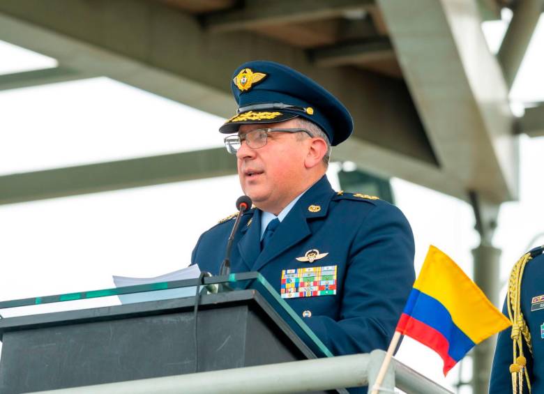 Pablo García es el nuevo comandante de la Fuerza Aérea. FOTO Cortesía