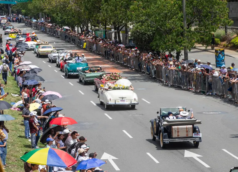 El Desfile de Autos Clásicos y Antiguos tendrá boletas para los lectores de EL COLOMBIANO. Foto Esneyder Gutiérrez