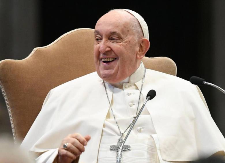 El papa Francisco durante uno de sus actos públicos en el Vaticano. Sus anotaciones personales, escritas entre 1992 y 2024, serán publicadas en noviembre. Foto: Vatican Media