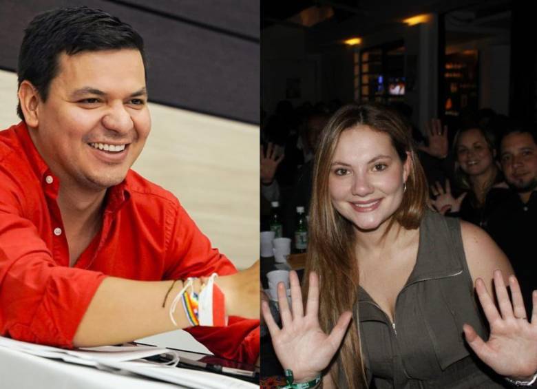 Gabriel Calle y María Clara Name, presuntamente financiados con recursos robados de la UNGRD. Foto: Colprensa