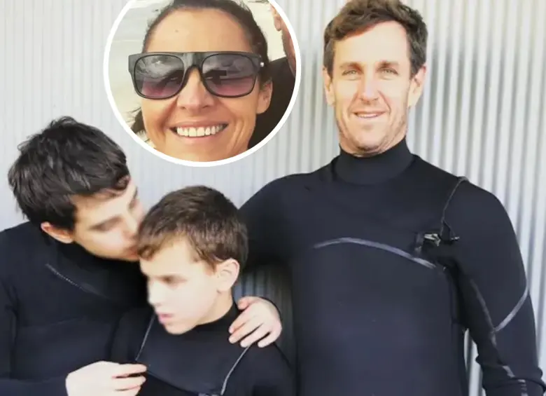 Los cuatro miembros de esta familia, junto a sus mascotas, fueron hallados sin vida dentro de su casa. FOTO: Tomada de redes sociales de Jarrod Clune