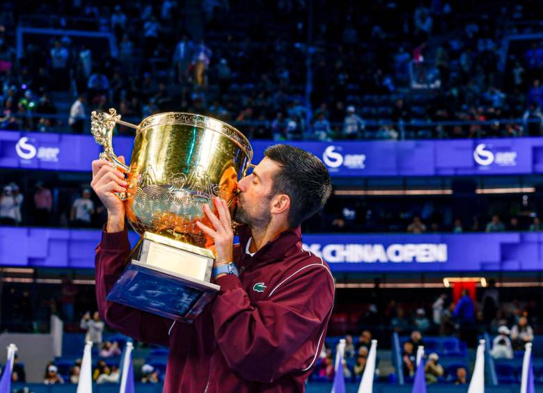 Novak Djokovic ganó siete veces el China Open. FOTO: X ChinaOpen
