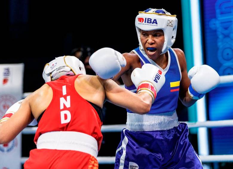 A sus 33 años, la colombiana Ingrit Lorena Valencia Victoria es una de las referentes del boxeo femenino tras sus logros olímpicos. FOTO CORTESÍA IBA (Asociación Internacional de Boxeo)