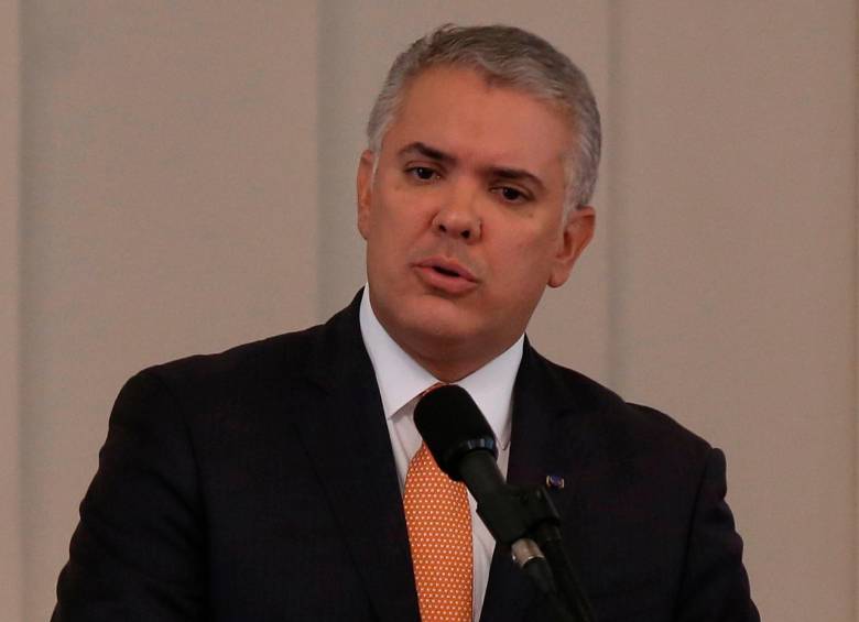 El presidente Iván Duque despejó la duda de si en Bucaramanga se vio con el candidato Rodolfo Hernández. FOTO Colprensa