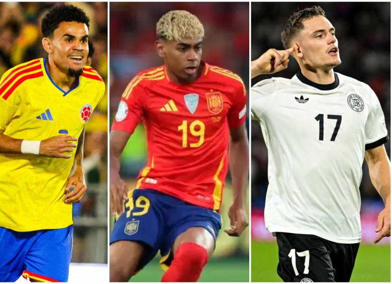 Las delegaciones de los países clasificados formalizaron ante la Fifa los 26 futbolistas que disputarán el torneo, definiendo una renovación profunda tanto en la Selección Colombia como en las potencias de Europa y Sudamérica. FOTO: FCF, Getty y Bundesliga