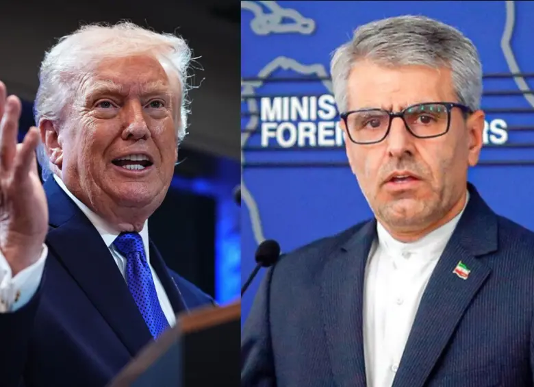 El presidente de Estados Unidos, Donald Trump y el portavoz del Ministerio de Relaciones Exteriores de Irán, Esmail Baqai, se pronunciaron sobre la posibilidad de un acuerdo. 