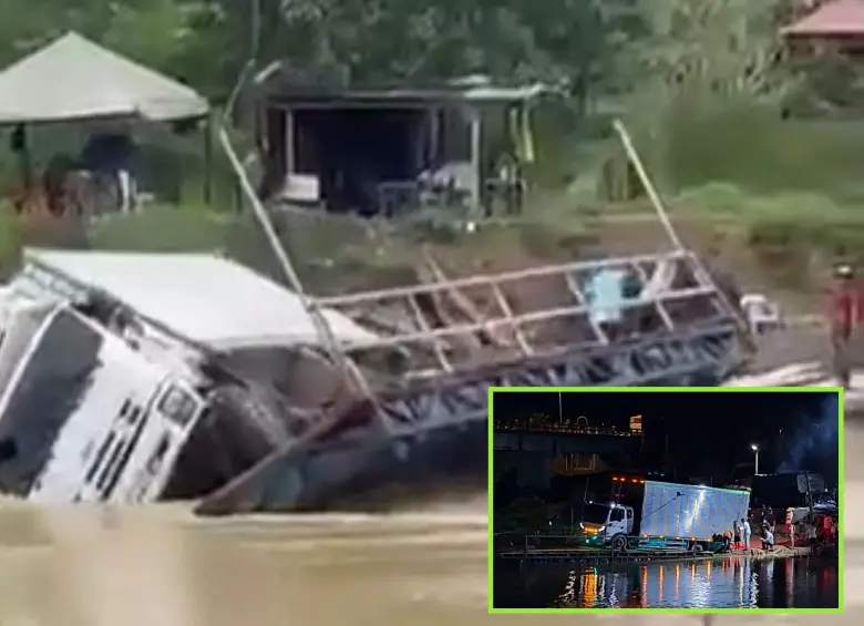 Las dos emergencias quedaron registradas en video y en redes. FOTO: Imágenes tomadas de redes.