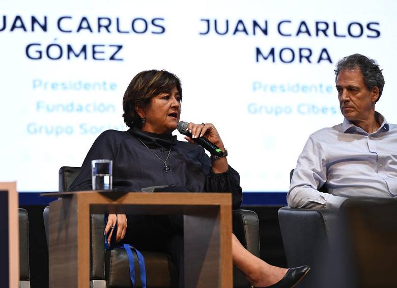 María Lorena Gutiérrez, presidenta del Grupo Aval. Foto: Cortesía Camacol
