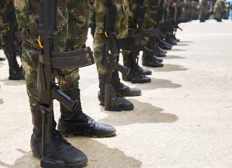 Un soldado fue una de las víctimas mortales de la masacre en un municipio de Chocó. Foto: Edwin Bustamante Restrepo
