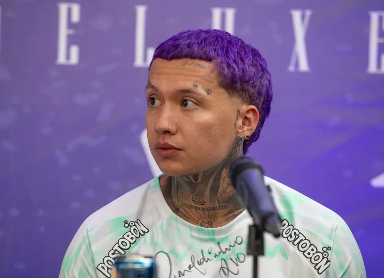 El cantante Bleesd, identificado como Stiven Mesa Londoño, es señalado de participar de un secuestro extorsivo en 2022. FOTO: Esneyder Gutiérrez