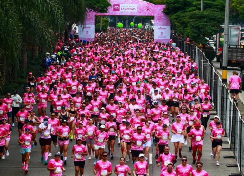 El evento de la Fundación AlmaRosa y Grupo JAO habilitará recorridos de 2, 5, 10, 15 y 21 kilómetros, con una logística que incluye tres días previos de entrega de kits en la sede de EPM. FOTO: Manuel Saldarriaga