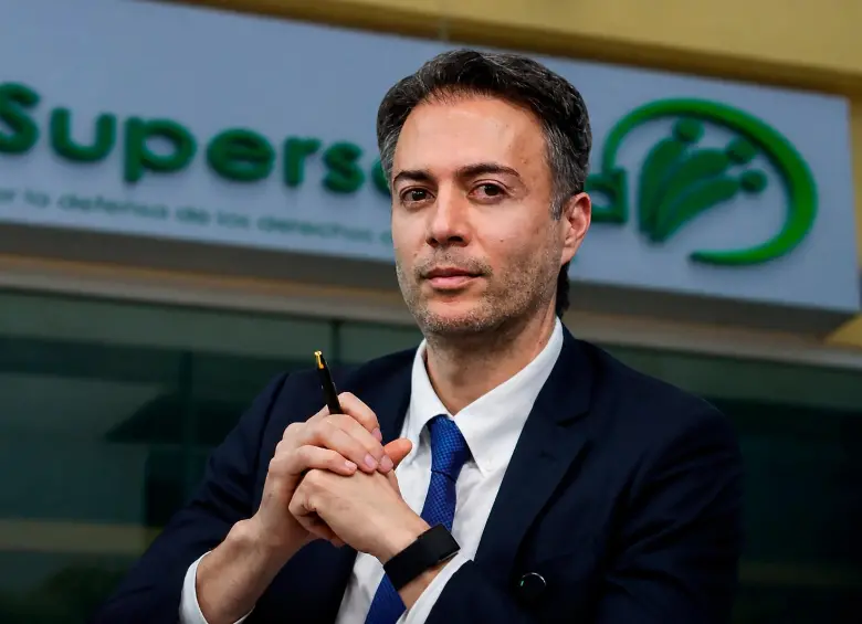 El exalcalde de Medellín, Daniel Quintero, hoy superintendente nacional de Salud. FOTO: Cortesía