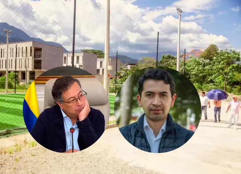 Por el momento, Gustavo Petro no se ha pronunciado sobre la denuncia. FOTO: COLPRENSA Y MINEDUCACIÓN